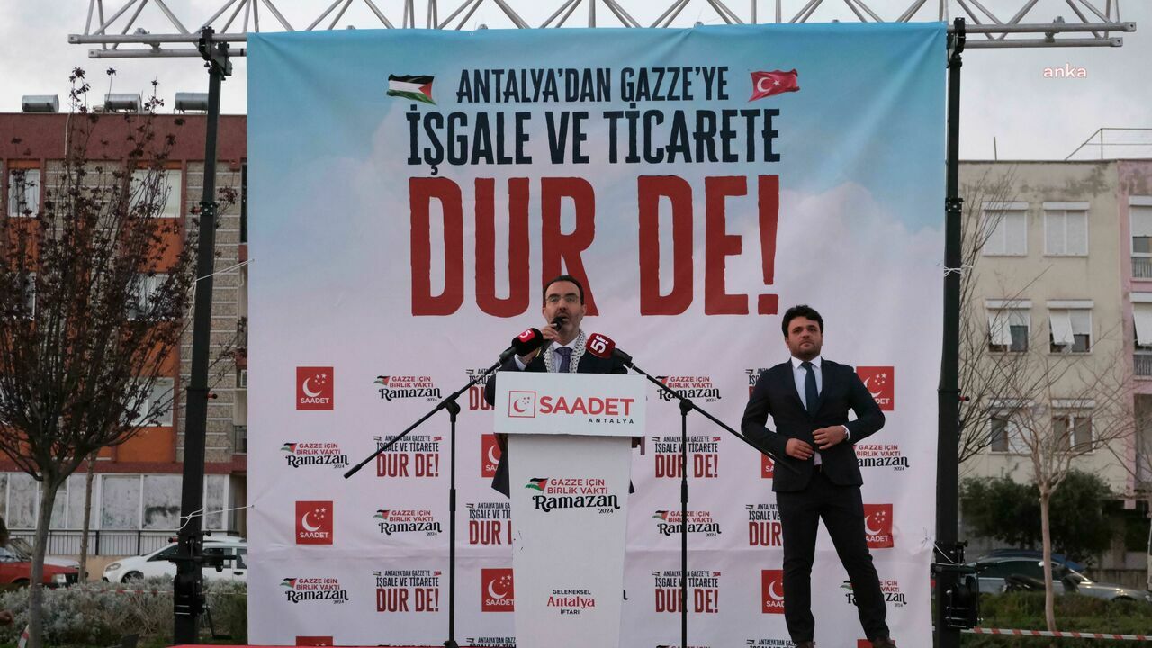 Saadet Partisi Antalya İl Başkanlığı'ndan AK Parti'ye karşı sert tepki: 'Ticarete son ver!'