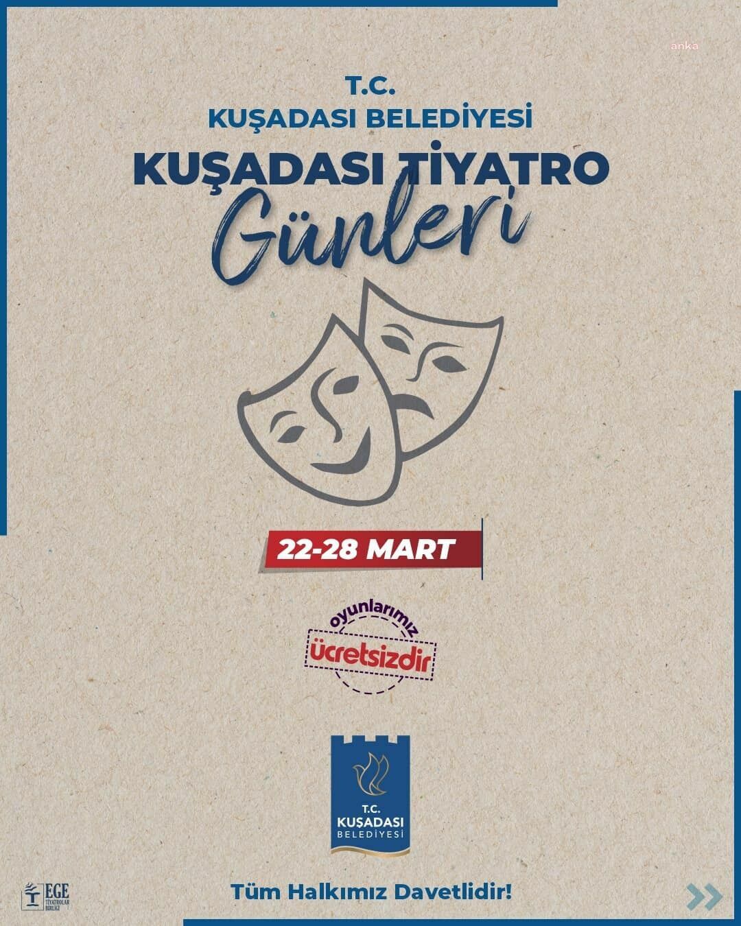 Kuşadası Tiyatro Günleri: Sanat Dolu Bir Hafta Başlıyor