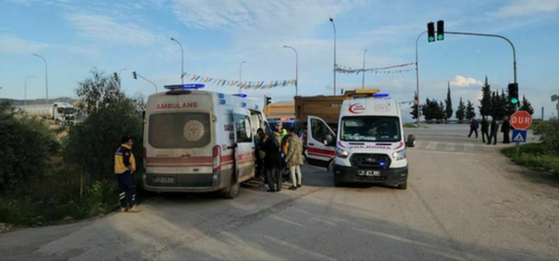 Hatay'da Tır Sürücüsünün Ani Freni Faciayı Önledi  (4) Result