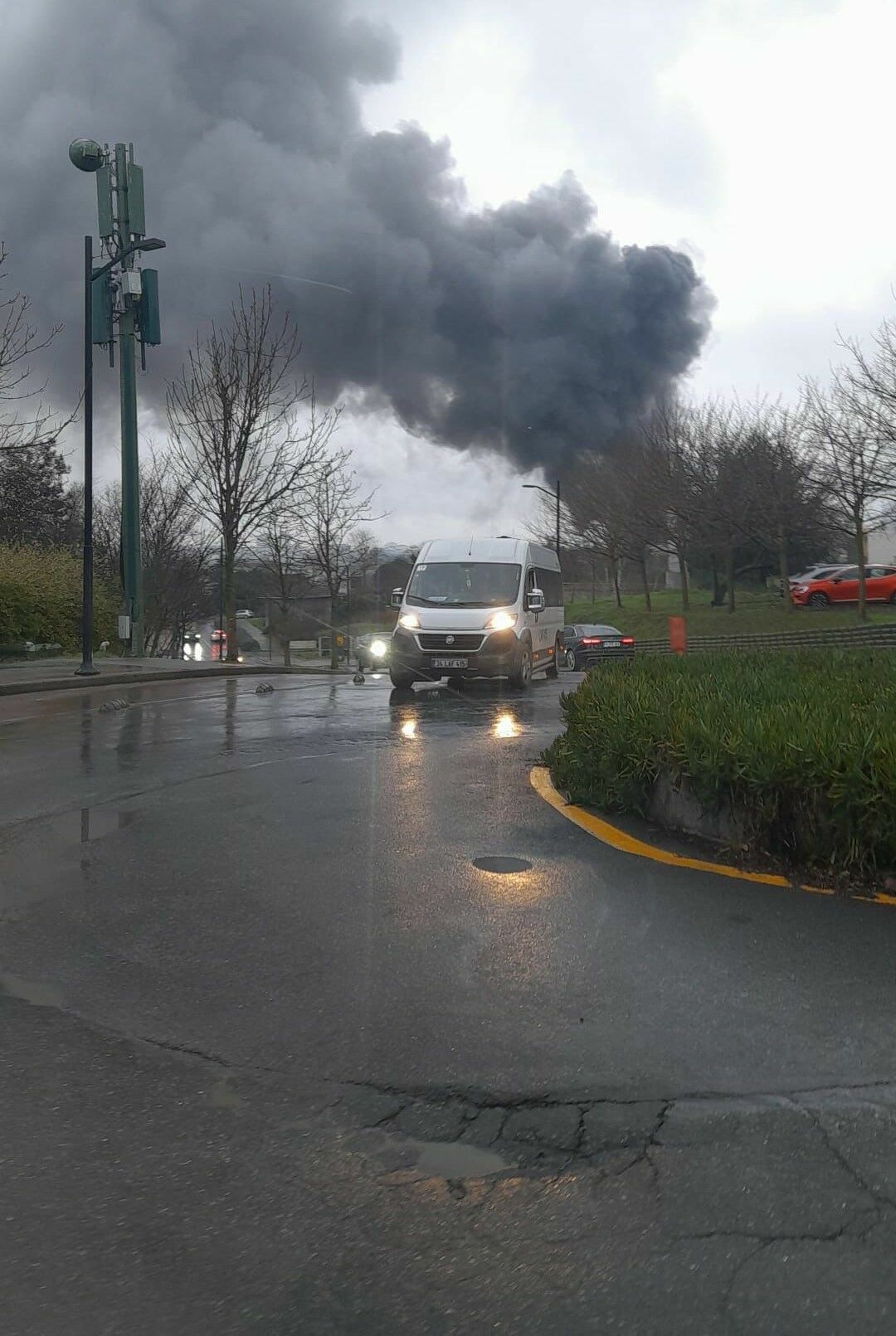 İstanbul Teknik Üniversitesi Maslak Kampüsü'nde Yangın Çıktı  (5)