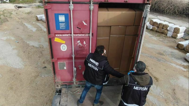 Mersin'de Dev Uyuşturucu Operasyonu! Mobilyalardan Yarım Milyon Captagon Çıktı (3) Result