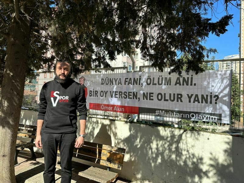 Seçim Sloganı Ölümü Hatırlatan Muhtar Adayı Çekiliyor (3) Result