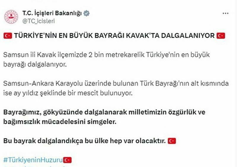 Türkiye'nin En Büyük Bayrağı! Tam 430 Kilogram Ağırlığında (3) Result