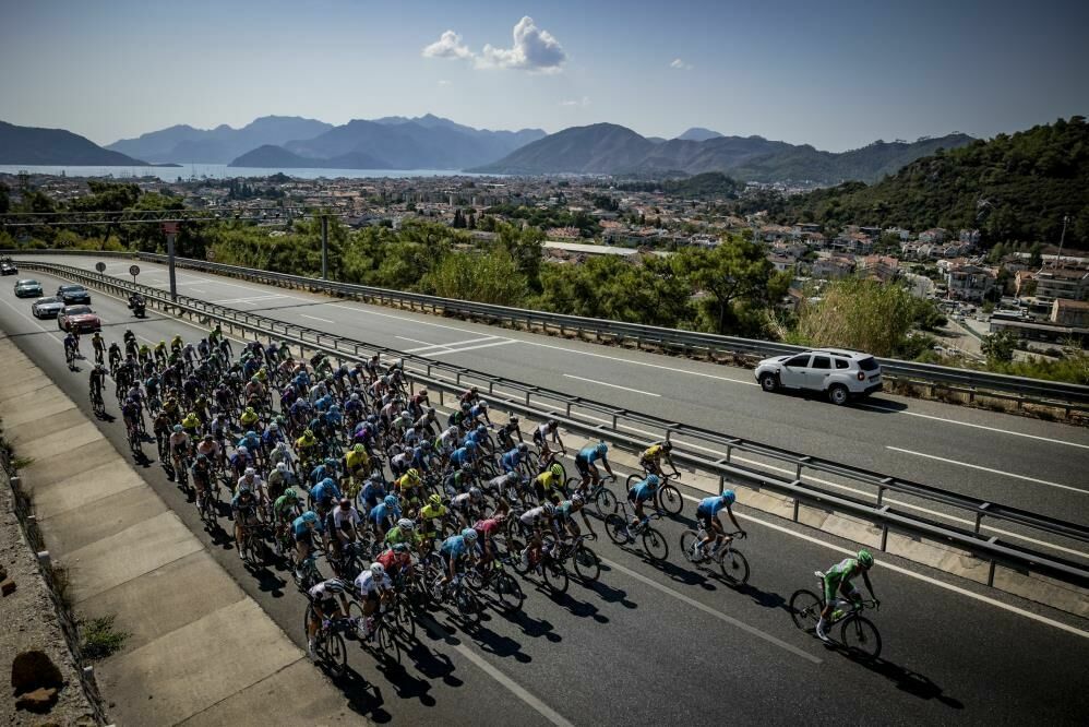 59'uncu Cumhurbaşkanlığı Türkiye Bisiklet Turu'nun Marmaris-Bodrum etabı heyecanı kapanacak yollar