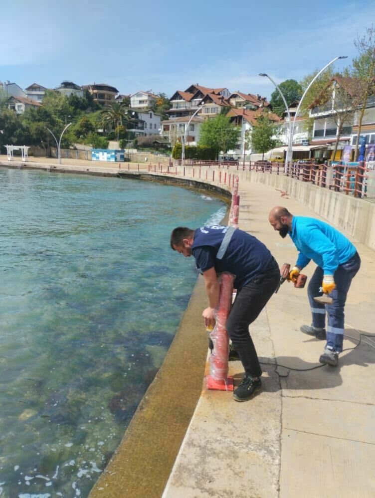 Kocaeli sahilleri ve plajları yaz sezonuna hazırlanıyor