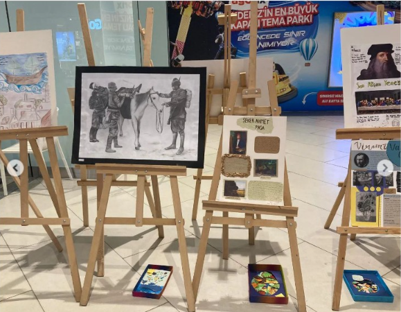 Antalya Tobb Fen Lisesi’nden Renkli Resim Sergisi 1 (4)