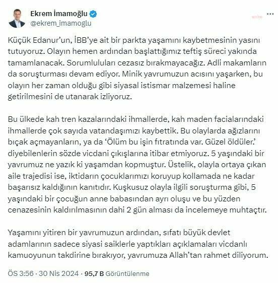 Ekrem İmamoğluilş
