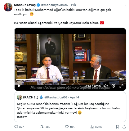 Screenshot 2024 04 23 At 11 55 23 (1) Mansur Yavaş (@Mansuryavas06) X