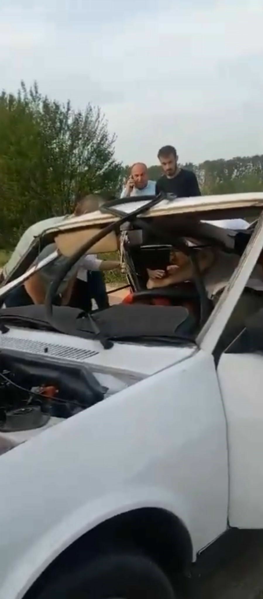 Tofaş Otomobil Hurdaya Döndü2