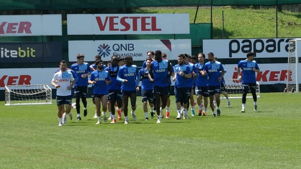 Trabzonspor Türkiye Kupası finali hazırlıklarını tamamladı