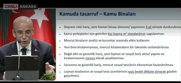 Kamuda tasarruf paketi açıklandı: Taşıt alımına 3 yıl boyunca yasak getirildi