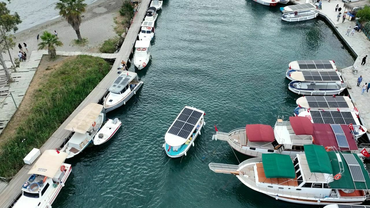 Akyaka Kadın Azmağı'ndaki Gezi Tekneleri Artık Elektrikli 4