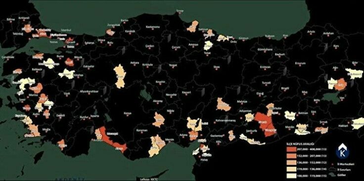 Türkiye'de yeni iller belirlendi: 82 - 83 - 84 plaka yolda