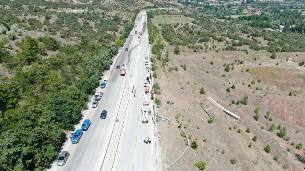 Freni Boşalan Tır Dehşet Saçt2