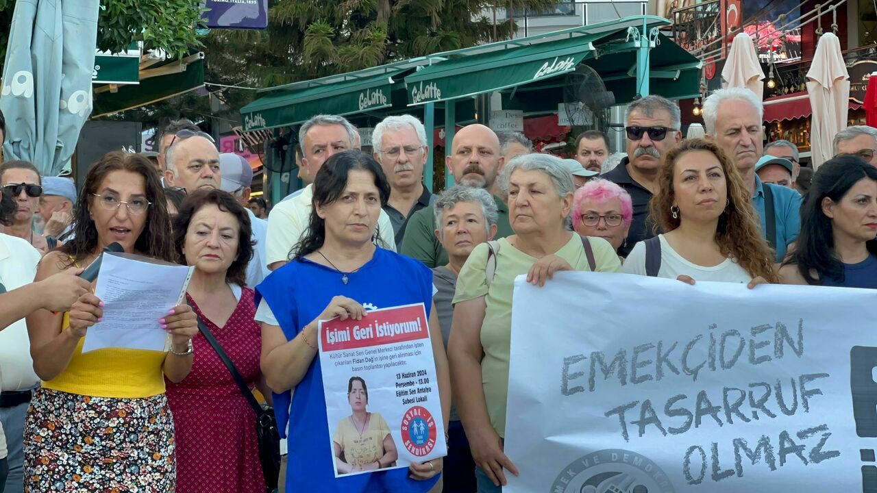 İşten Çıkarılan Fidan Dağ'a Sahip Çıktılar Emekçiden Tasarruf Olmaz 3