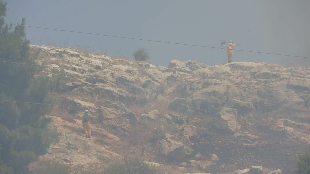 Örtü Yangınında Meyve Ağaçları Zarar Gördü2