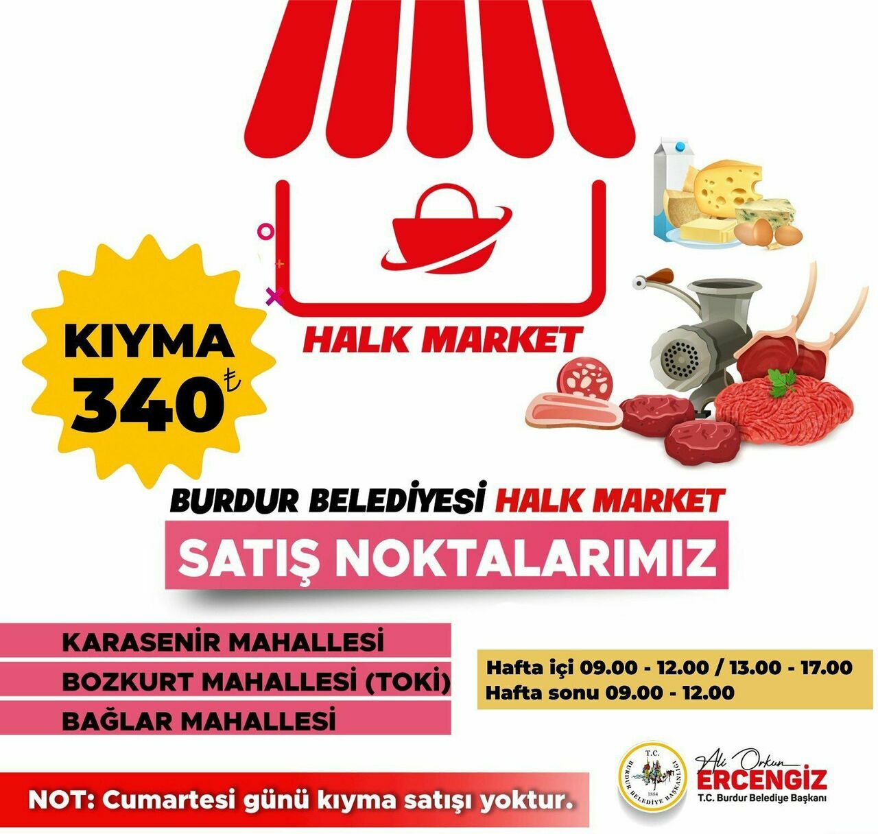 Burdur Halk Markette İndirim! Burdur Halk Markette Kıyma Ne Kadar 2