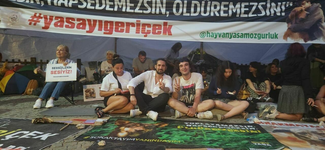 Hayvanseverler Ankara’da eylemde