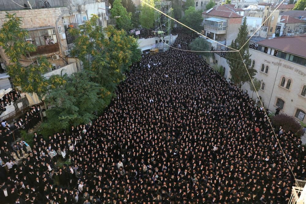 Harediler Polisle Çatıştı2