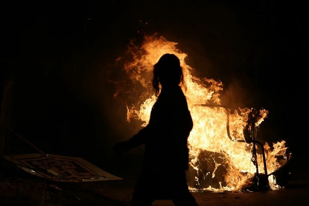 Harediler Polisle Çatıştı5