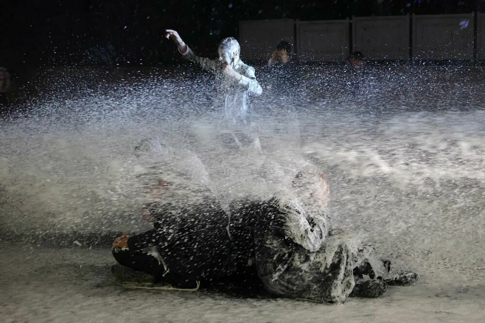 Harediler Polisle Çatıştı8