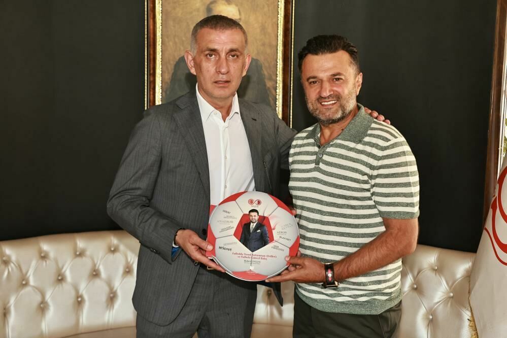 TFF Başkanı Osmanoğlu Sivasspor'u ziyaret etti