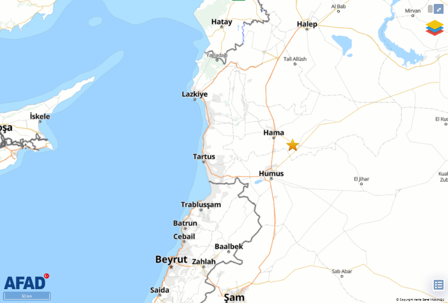 Hatay'da 5.2 Ve 4.2 Büyüklüğünde Depremler 2