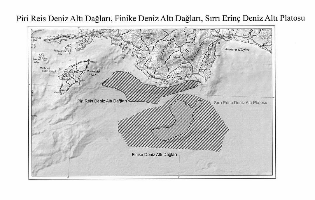 Piri Reis Denizaltı Dağları Nerede 2