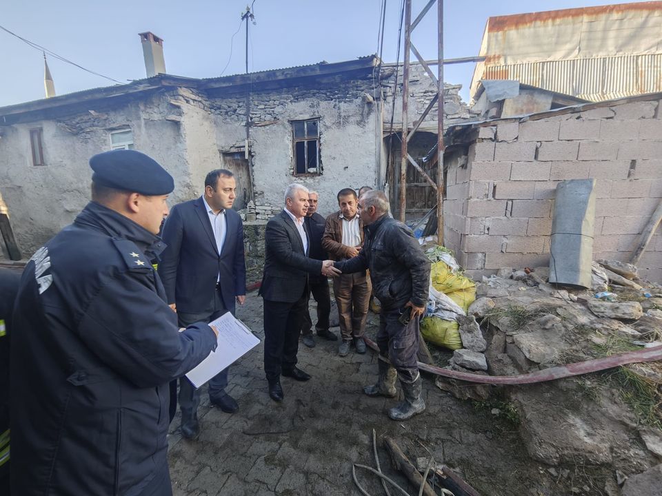 Konya'da O Mahalle Yangına Teslim Oldu! 6