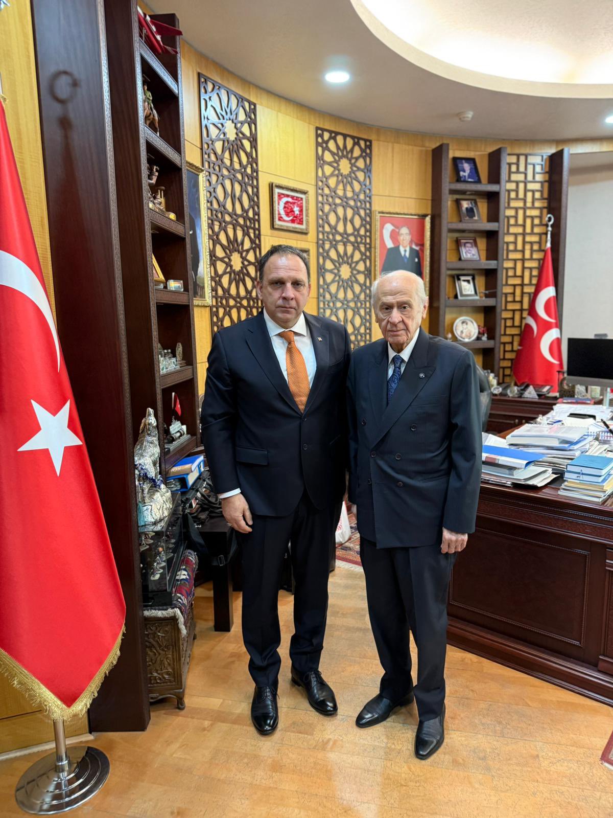 ENDER ALKOÇLAR’DAN BAHÇELİ’YE ÖCALAN DESTEĞİ