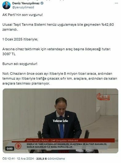 C H Pli Yavuzyılmaz A K P'nin Son Vurgunu U T T S! 2