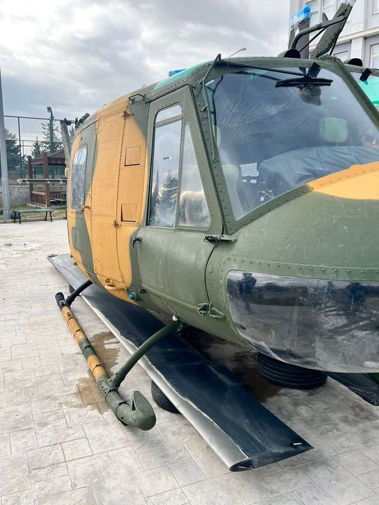 Msb Isparta Sdü'ye Uh 1 Helikopter Hibe Etti 4