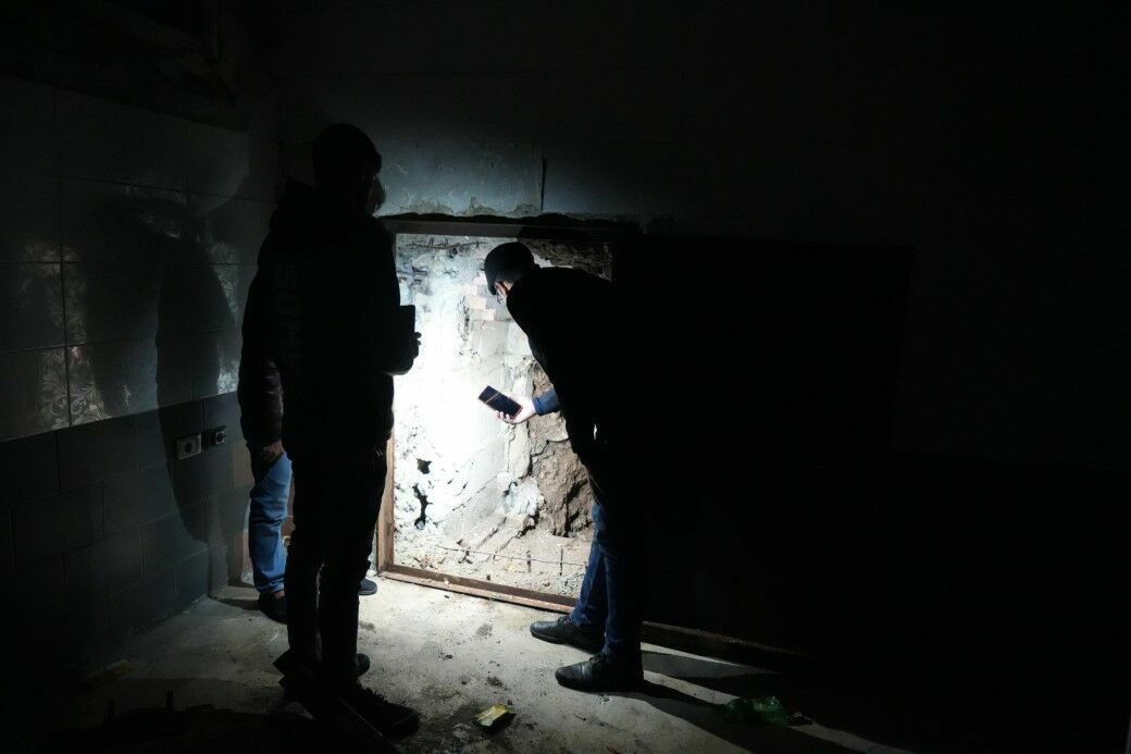 Suriye Münbiç’te Vatan Hastanesi Altında Tünel Ağı Ortaya Çıktı