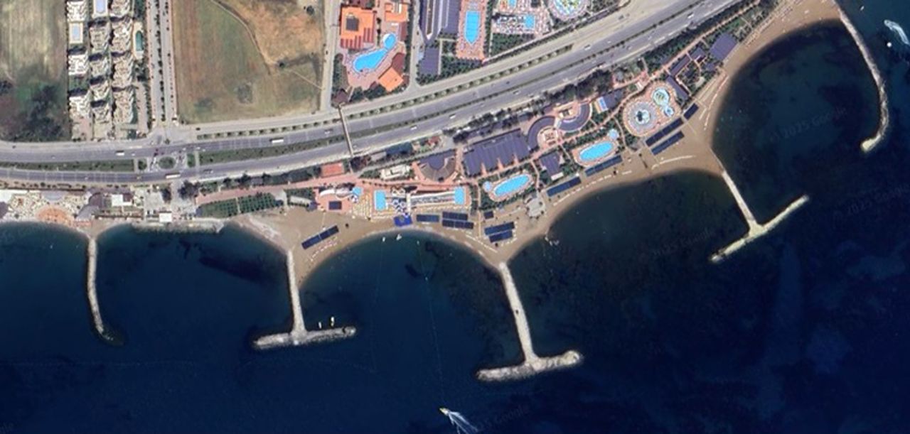 Antalya Denizlerinin İşgali Uydu Fotoğraflarıyla Belgelendi 3