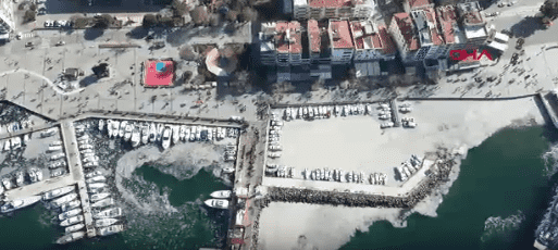 Müsilaj Belası Çanakkale’de Görüntülendi