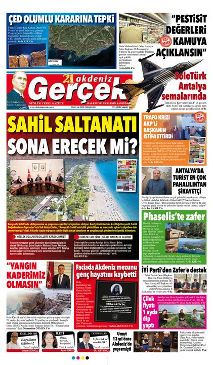Konyaaltı'nda Sahil Saltanatına Karşı İkinci Toplantı 6
