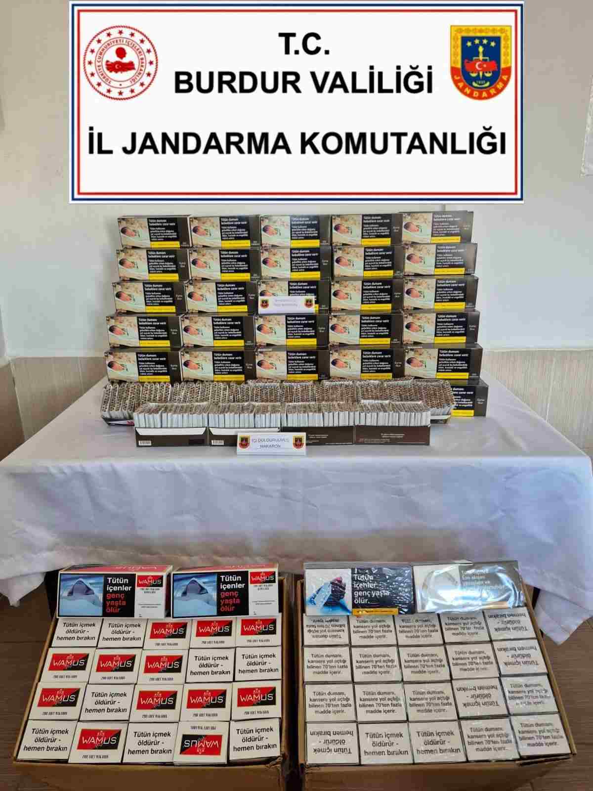 Burdur’da Kaçakçılık Operasyonları! 1
