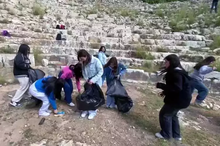Erdemlili Öğrencilerden Antik Kentlerde Sanat Dolu Etkinlik 2