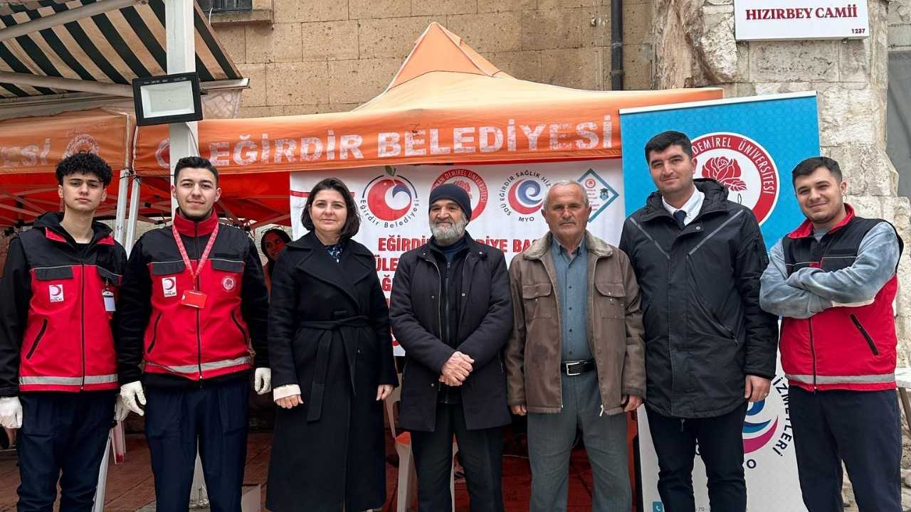 Isparta'da Yaşlılar Sağlık Kontrolünden Geçti 2