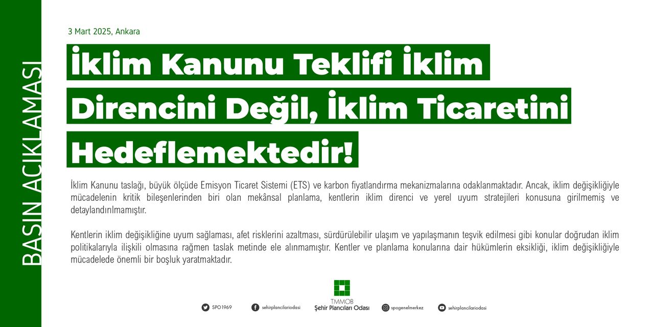 Şpo İklim Kanunu Teklifi İklim Ticaretini Hedefliyor 2