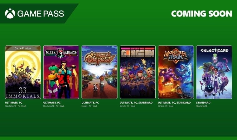 Xbox Game Pass Mart Ayında 6 Yeni Oyun Ekliyor