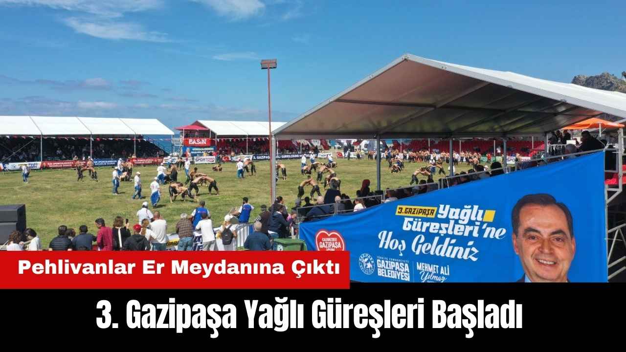3. Gazipaşa Yağlı Güreşleri Başladı  (2)