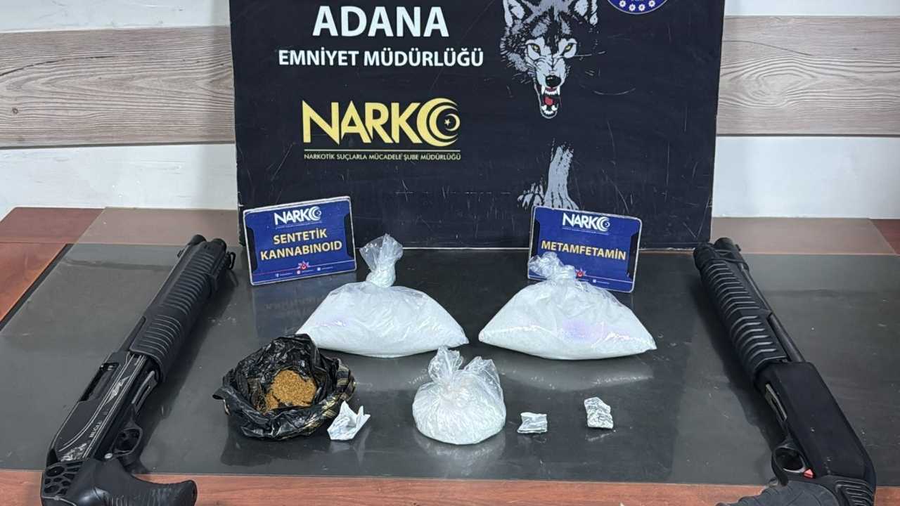 Adana’da 1 Kilo Maddeyle Yakalanıp İçiciyiz Dediler2