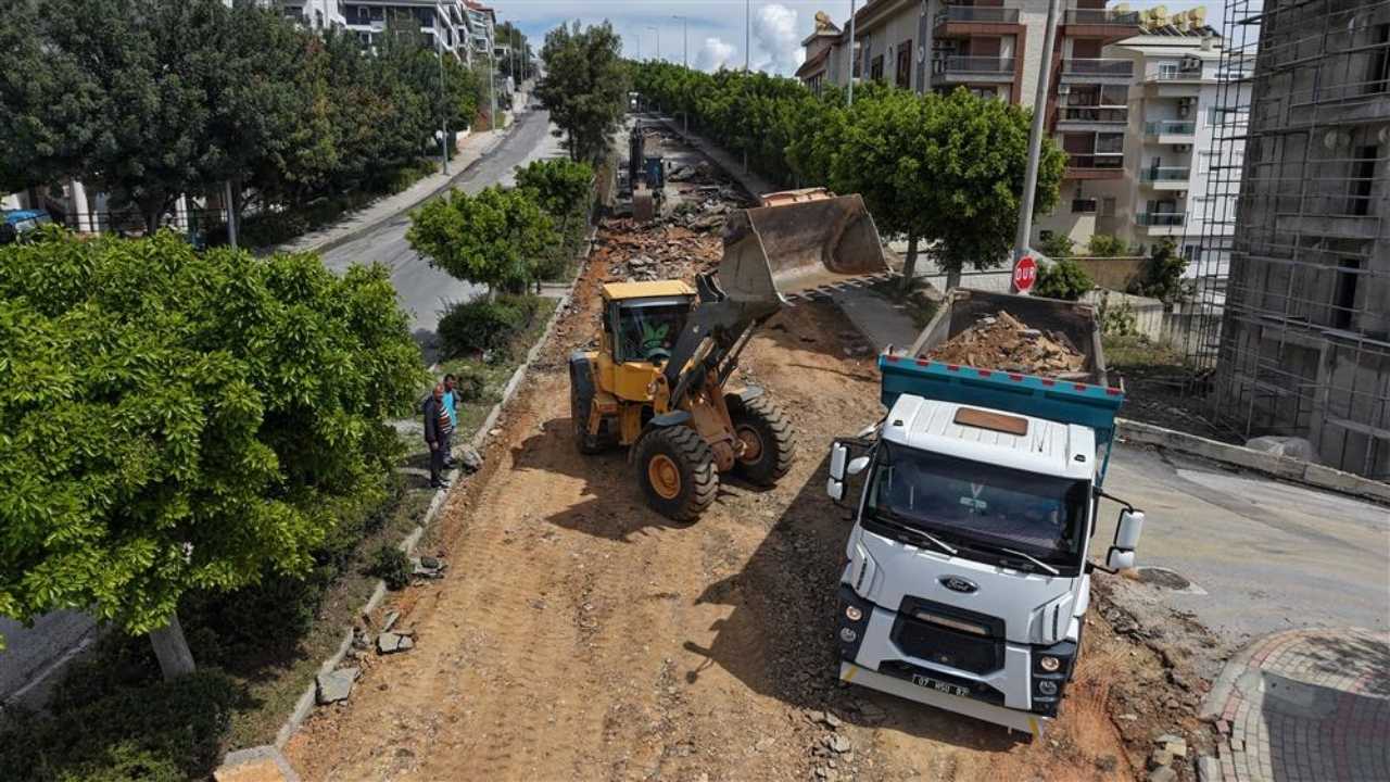 Alanya’da Yaylalara Giden Güzergahta Yol Çalışması2