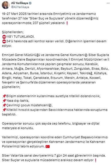 Antalya Ve 26 İlde Yasa Dışı Bahis Ve Çocuk Müstehcenliği Baskını 237 Gözaltı 2