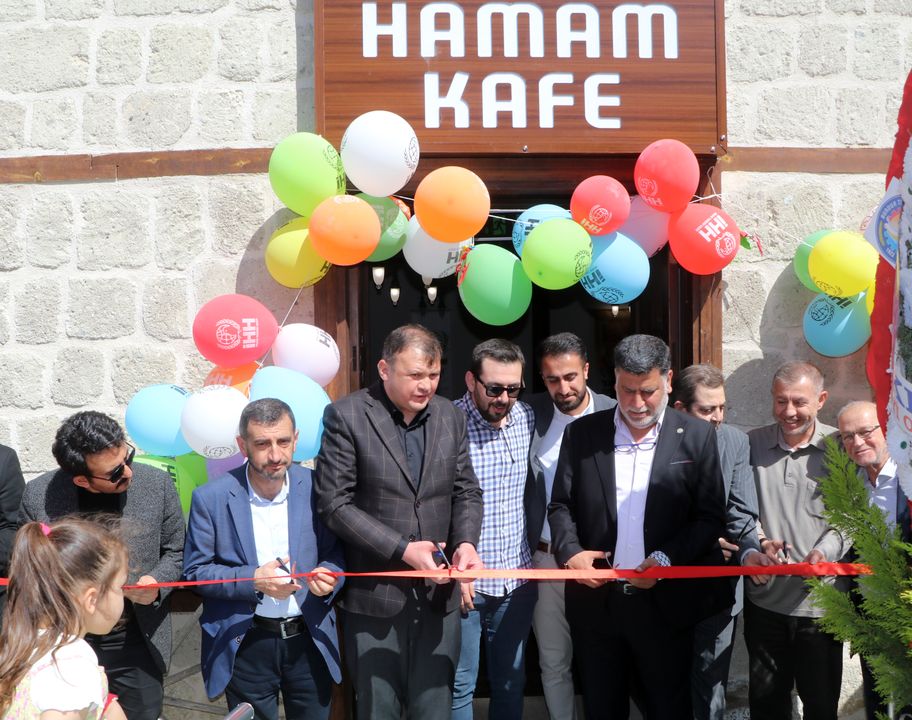 Burdur'da Tarihi Hocabali Hamamı Kafe Olarak Hizmete Açıldı 2