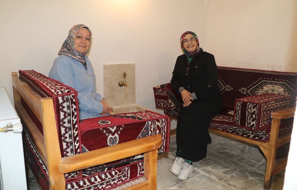 Burdur'da Tarihi Hocabali Hamamı Kafe Olarak Hizmete Açıldı 3