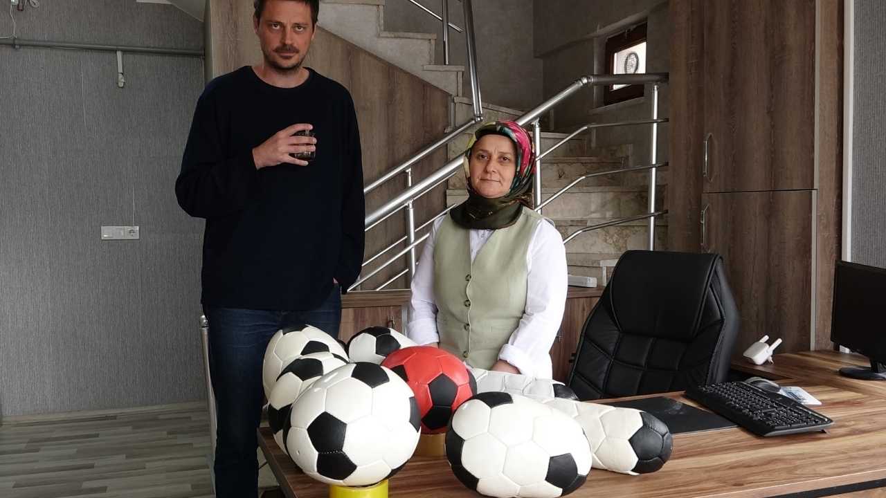 Burdur'da Üretilen Geometrik Şekilli Toplar Rusya Yolcusu 2