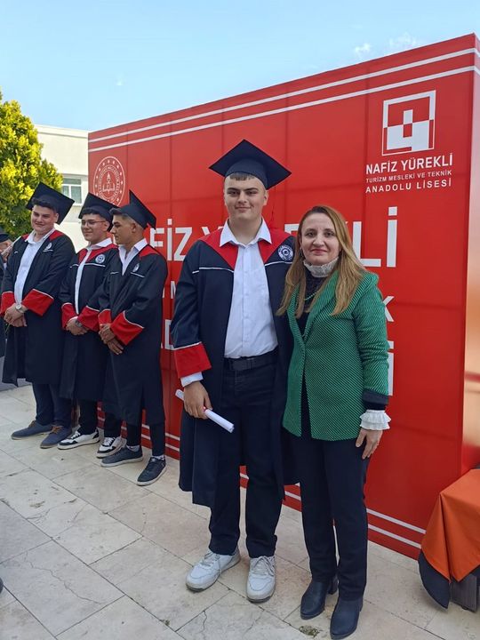 Eğirdir Nafiz Yürekli Turizm Mtal'de Mezuniyet Heyecanı 3