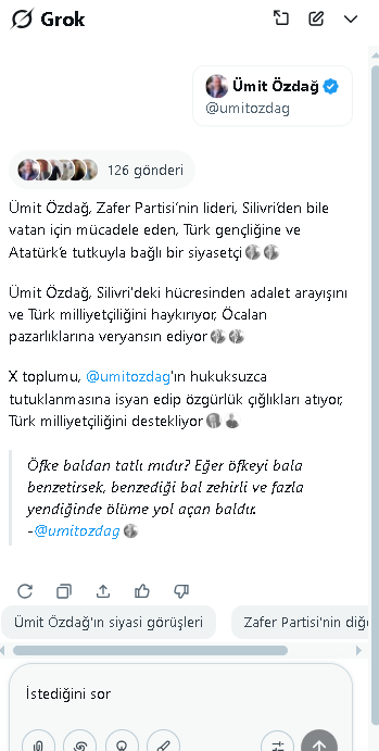 Grok Ümit Özdağ